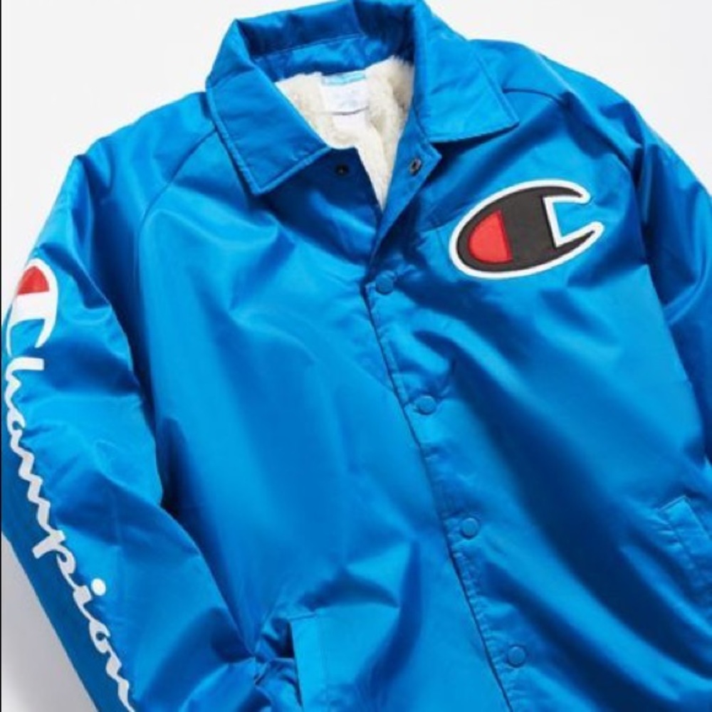 Champion Sherpa Lined Coaches Jacket